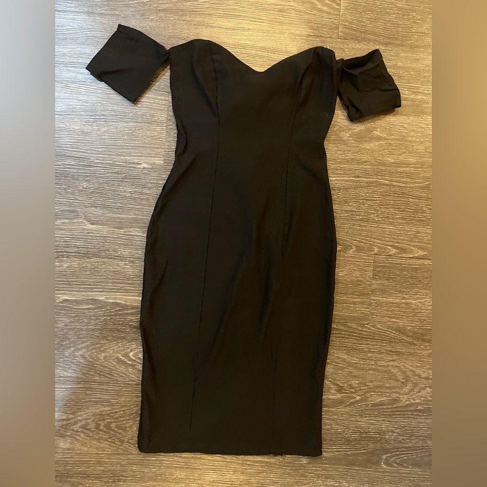 Fashion Nova strapless dress